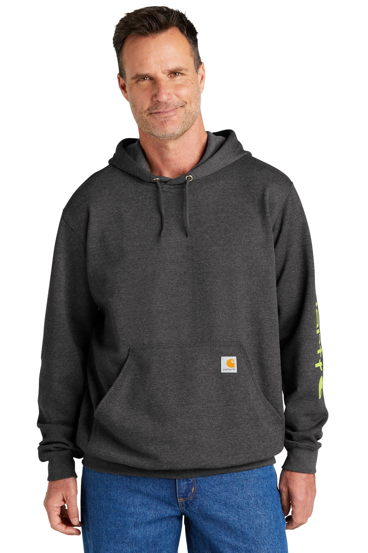 Carhartt® Midweight Hooded Logo Sweatshirt CTK288 - DFW Impression