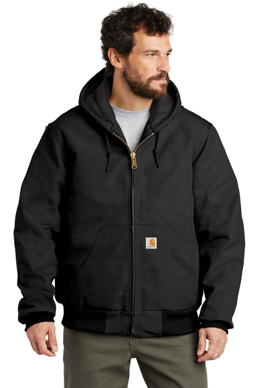 Carhartt ® Quilted-Flannel-Lined Duck Active Jac. CTSJ140 - DFW Impression