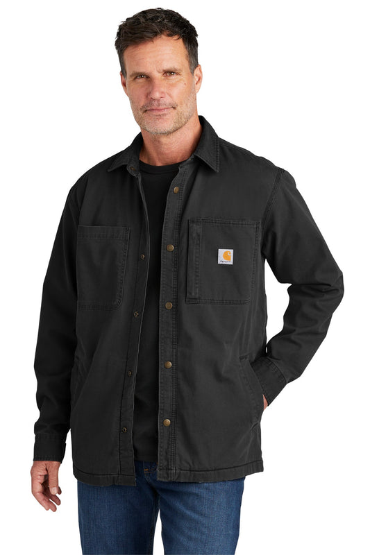 Carhartt® Rugged Flex® Fleece-Lined Shirt Jac CT105532 - DFW Impression