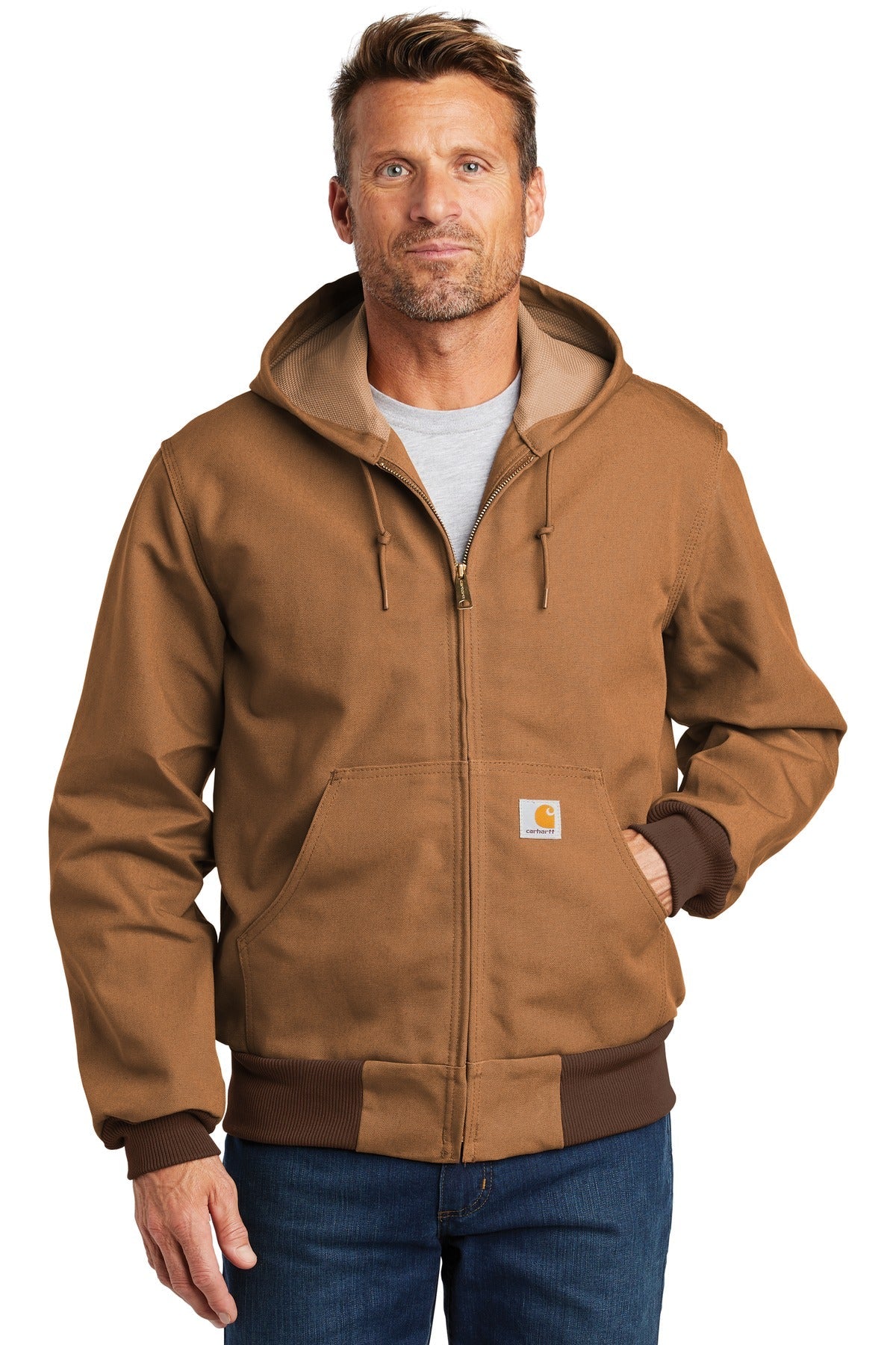 Carhartt ® Tall Thermal-Lined Duck Active Jac. CTTJ131 - DFW Impression