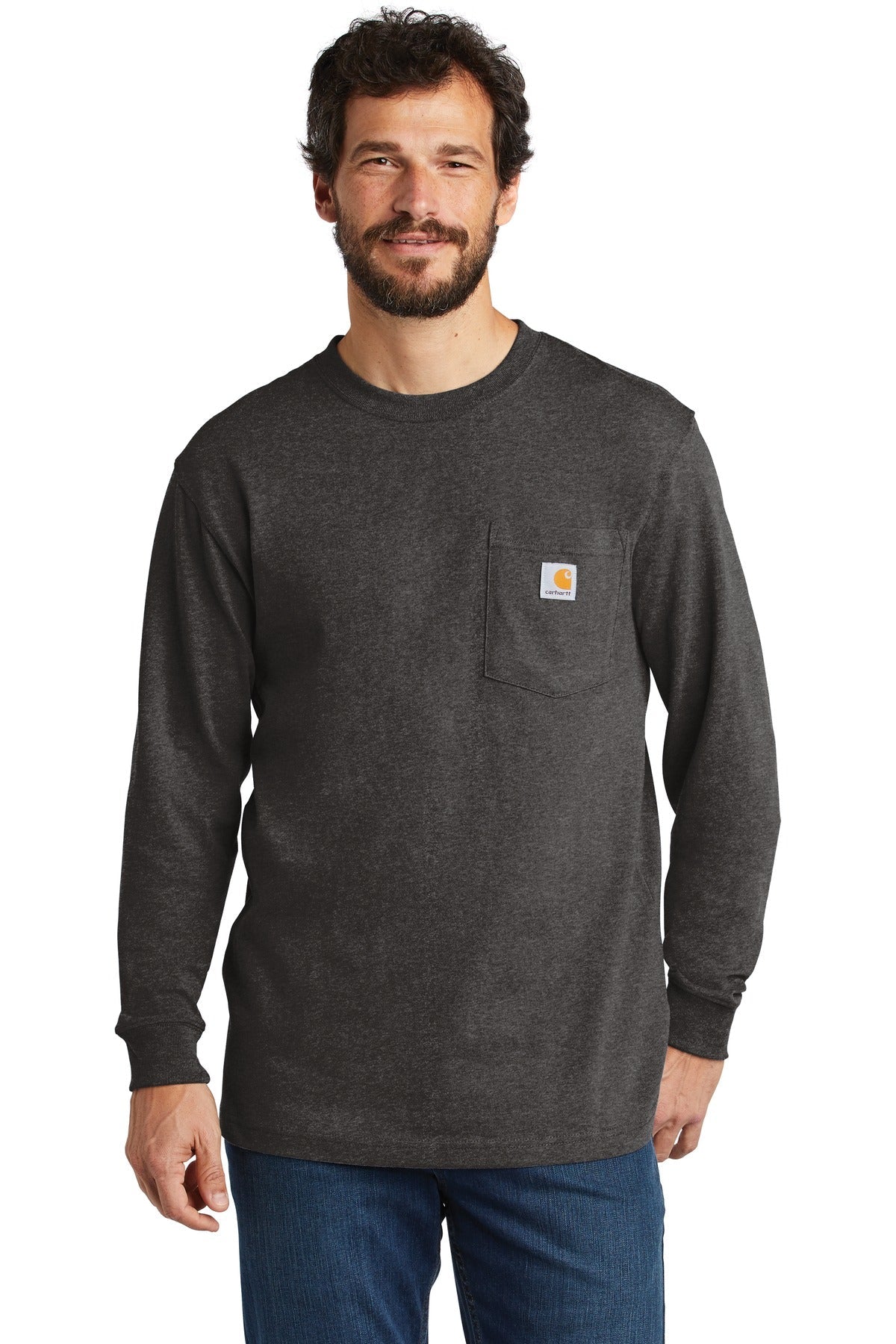 Carhartt ® Workwear Pocket Long Sleeve T-Shirt. CTK126 - DFW Impression