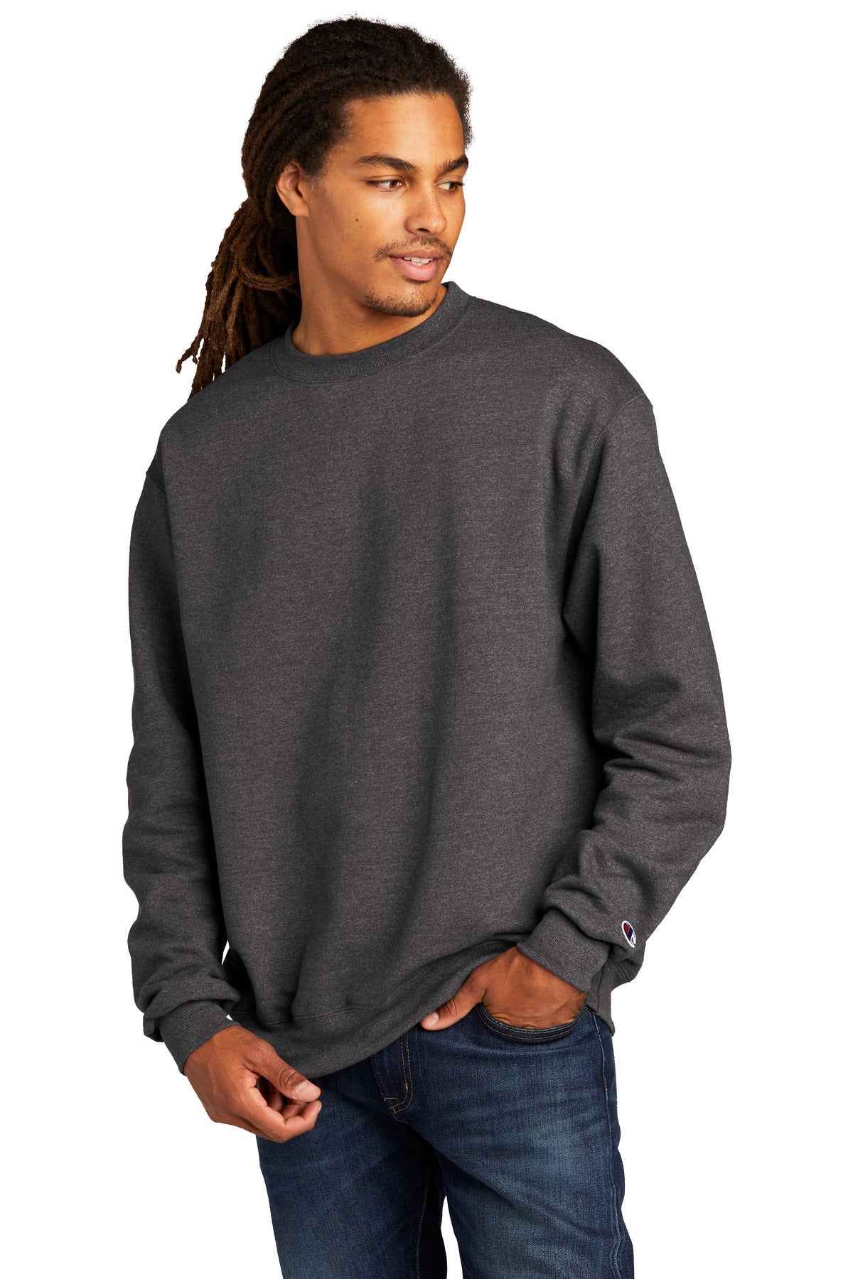 Champion® Powerblend® Crewneck Sweatshirt. S6000 - DFW Impression