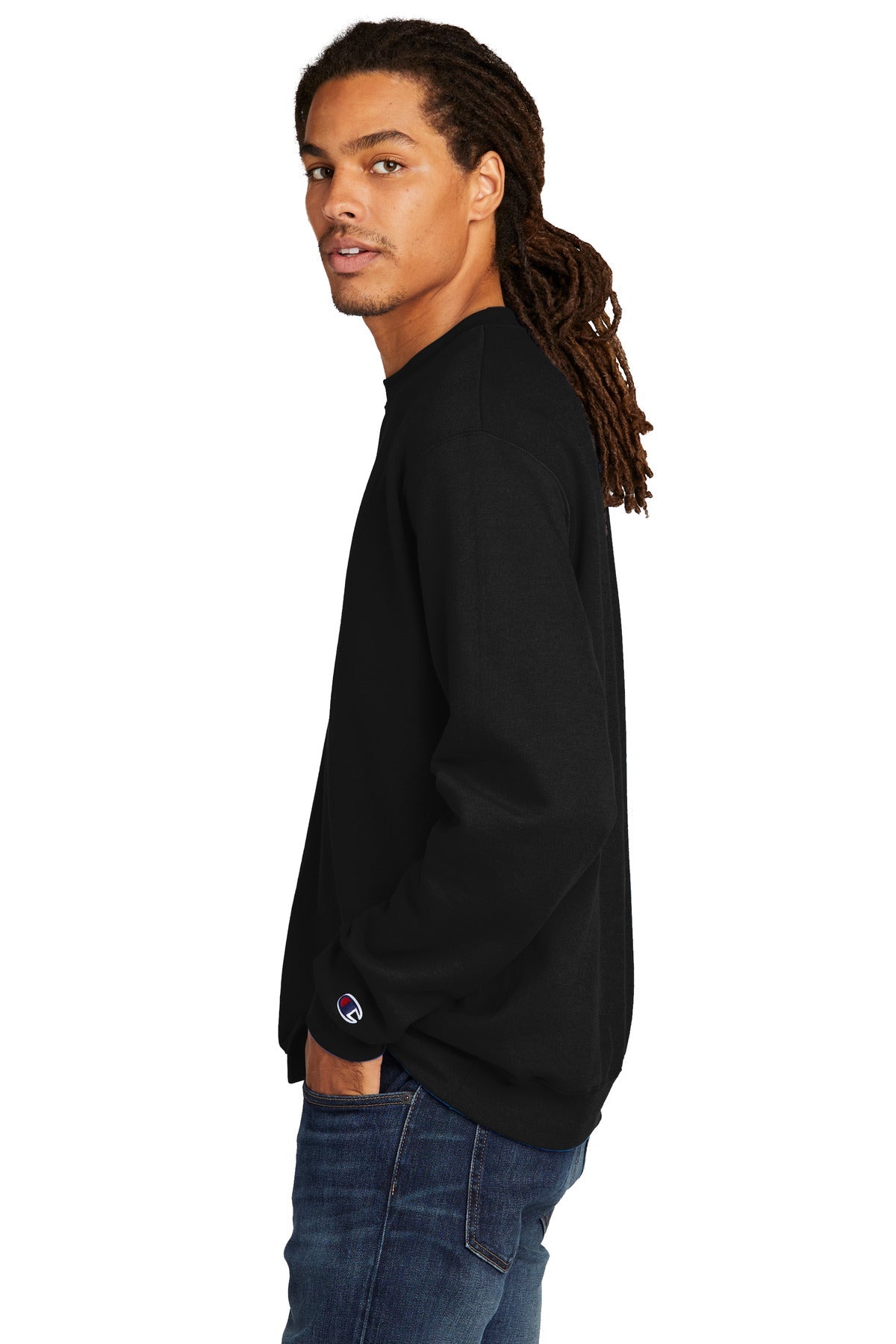 Champion® Powerblend® Crewneck Sweatshirt. S6000 - DFW Impression