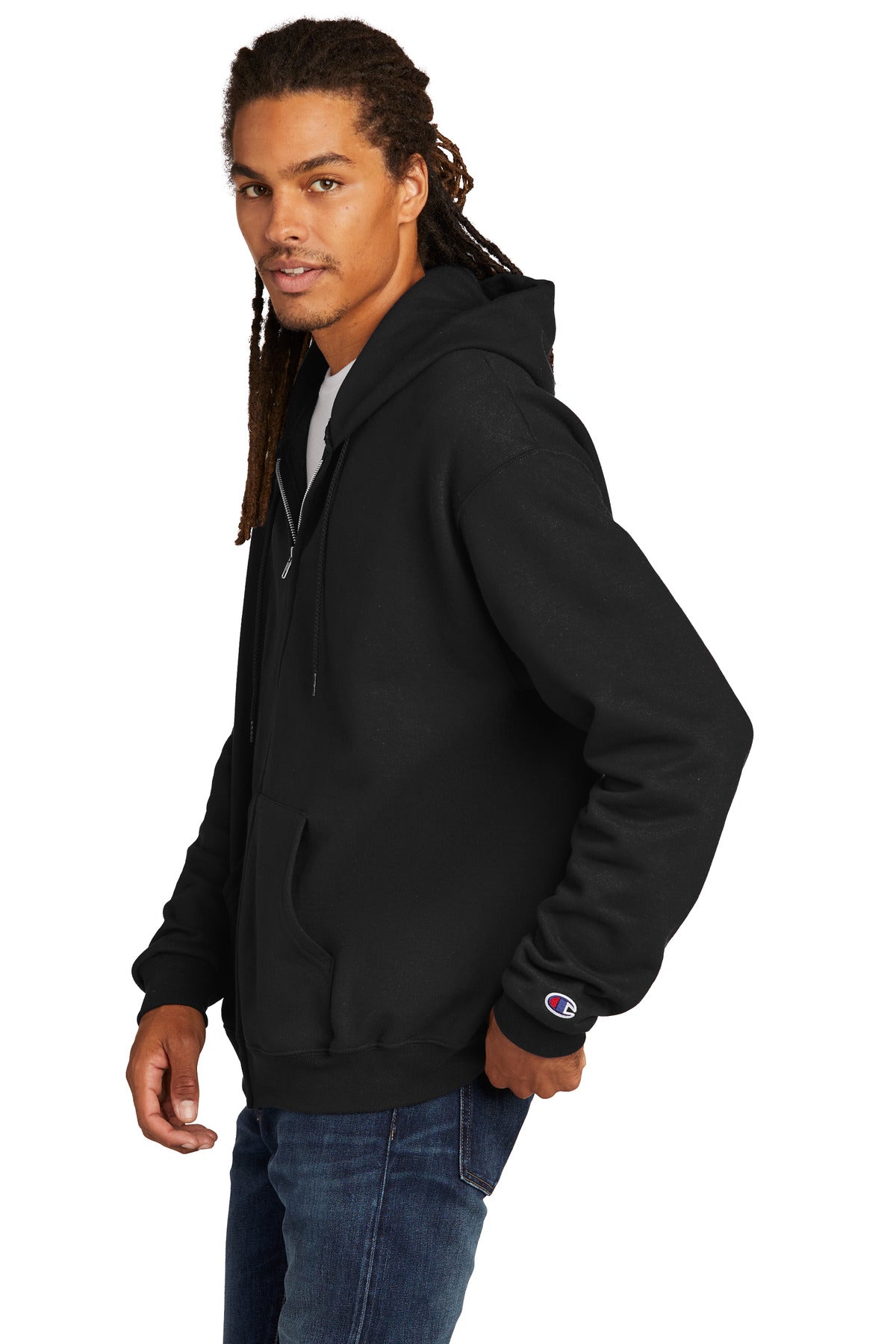 Champion® Powerblend® Full-Zip Hoodie.S800 - DFW Impression