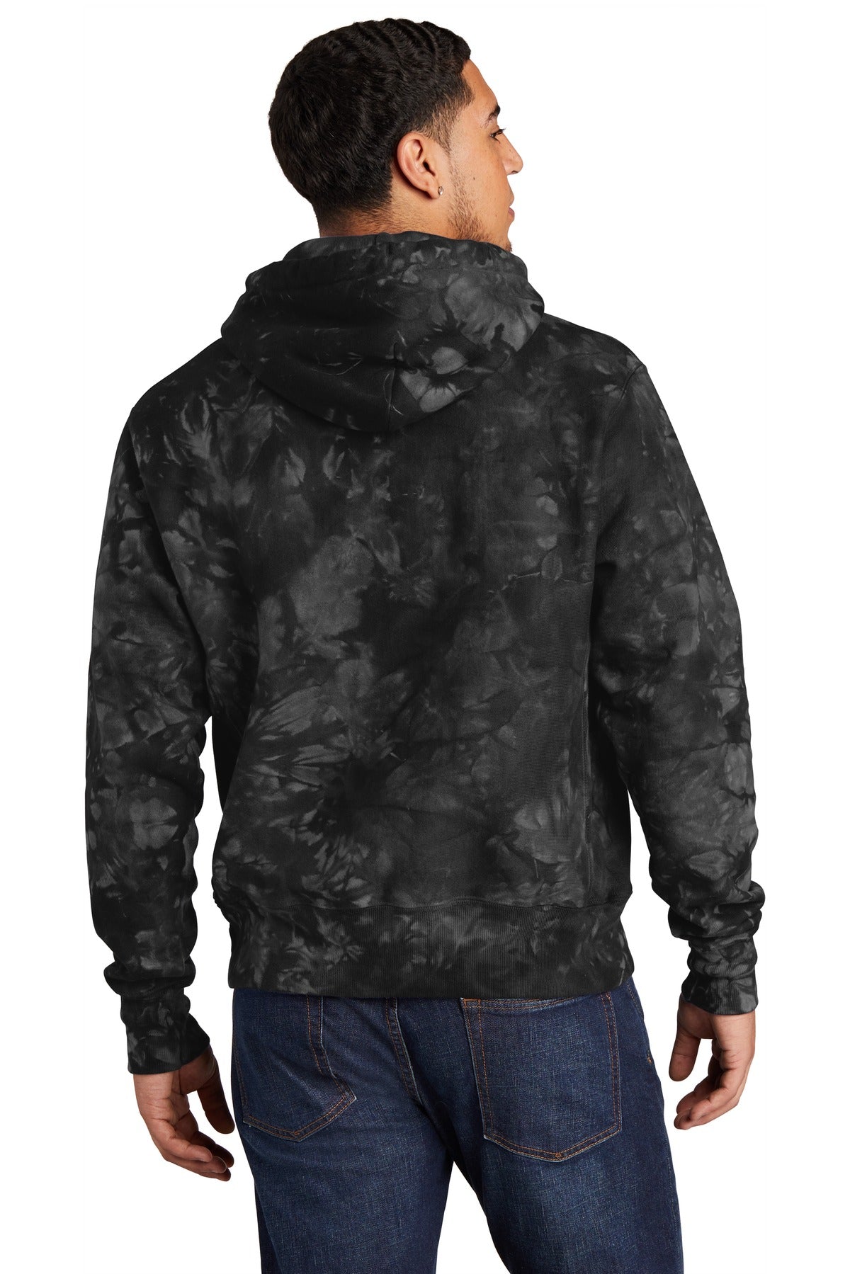 Champion ® Reverse Weave ® Scrunch-Dye Tie-Dye Hooded Sweatshirt. TDS101 - DFW Impression