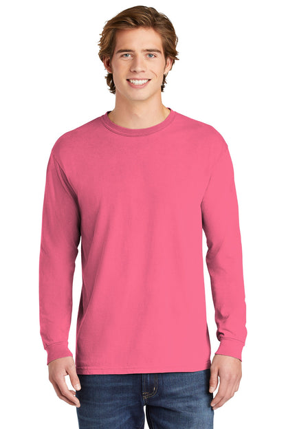 COMFORT COLORS ® Heavyweight Ring Spun Long Sleeve Tee. 6014 [Crunchberry] - DFW Impression