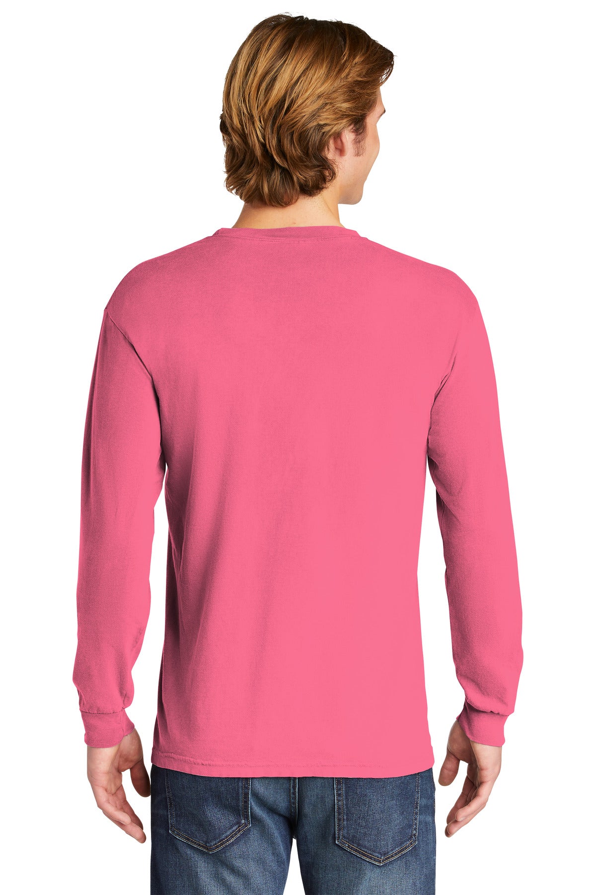 COMFORT COLORS ® Heavyweight Ring Spun Long Sleeve Tee. 6014 [Crunchberry] - DFW Impression