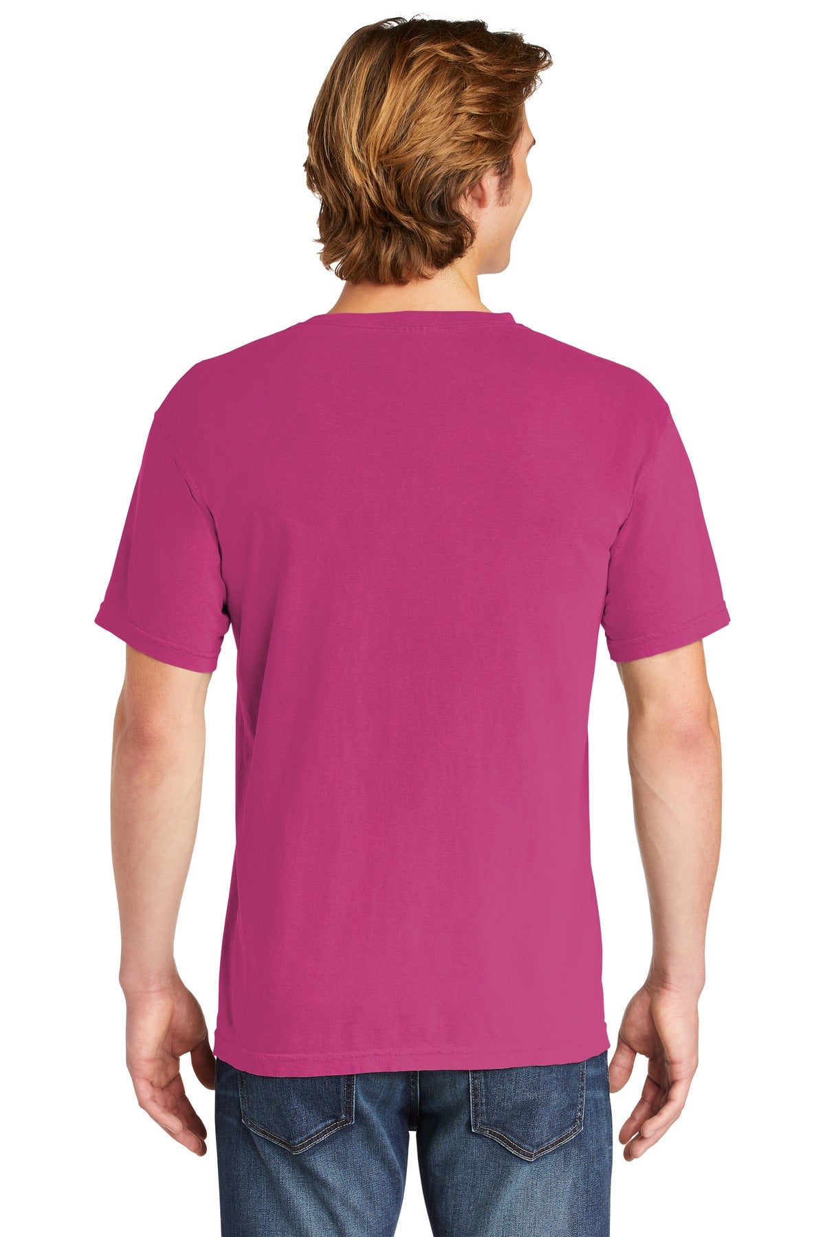 COMFORT COLORS ® Heavyweight Ring Spun Tee. 1717 [Heliconia] - DFW Impression