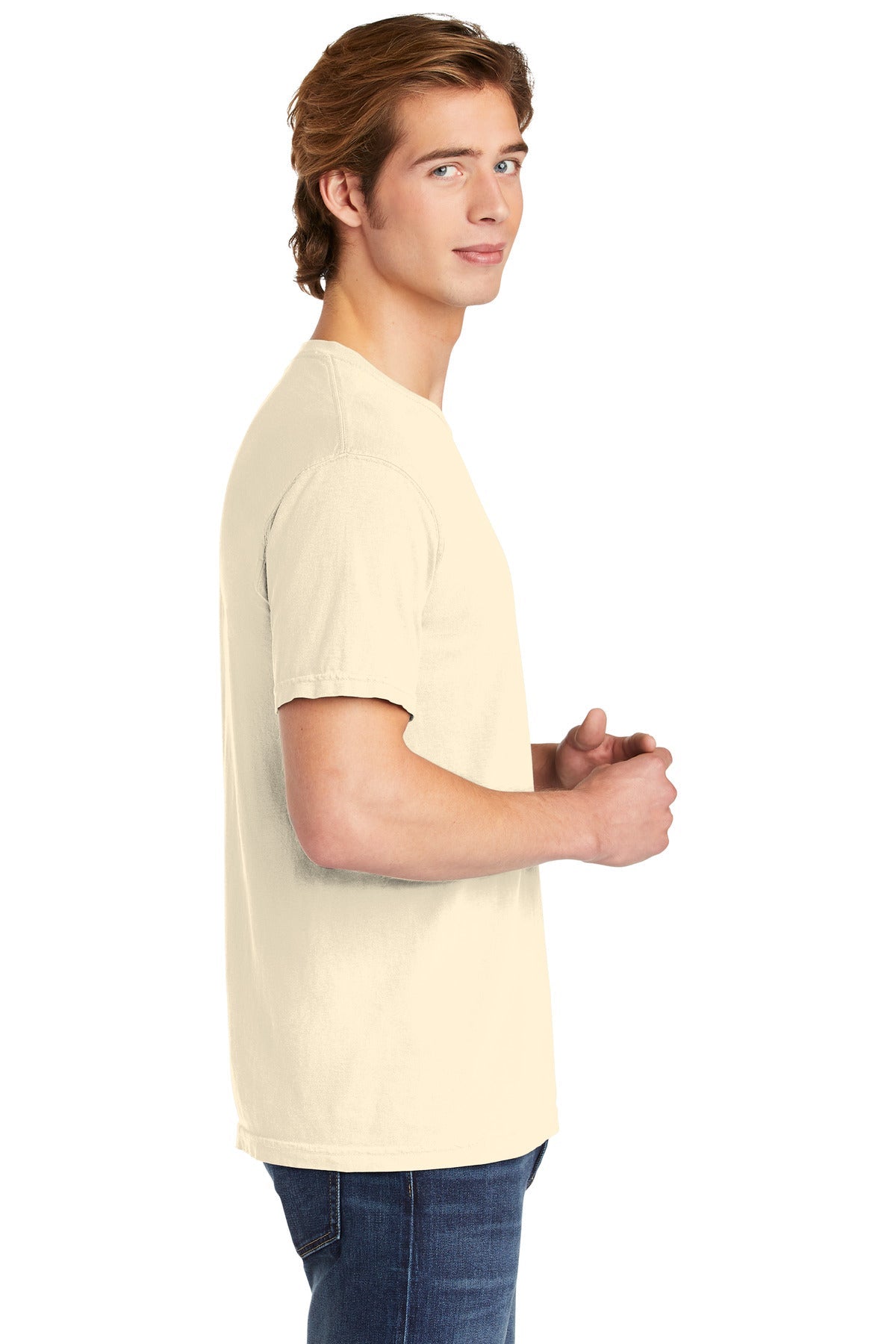 COMFORT COLORS ® Heavyweight Ring Spun Tee. 1717 [Ivory] - DFW Impression
