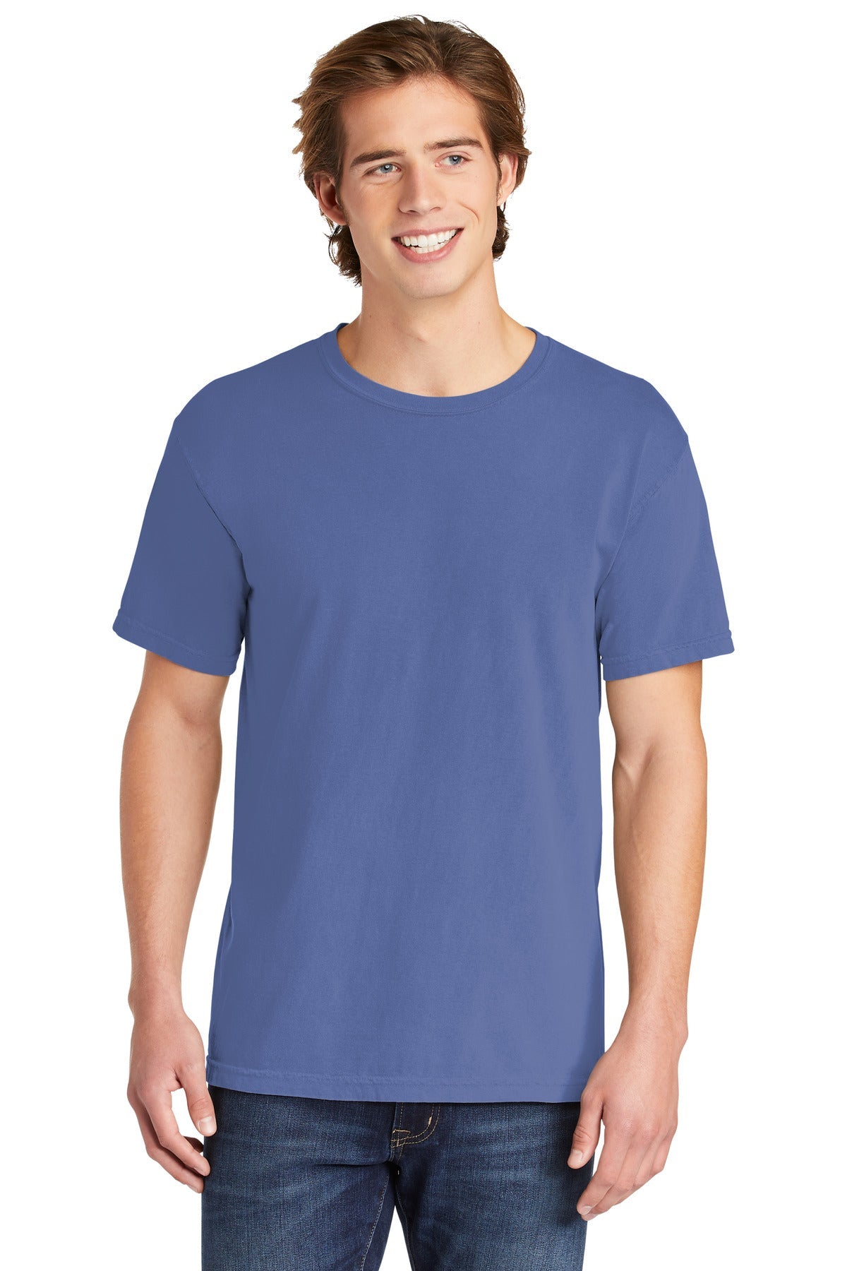 COMFORT COLORS ® Heavyweight Ring Spun Tee. 1717 [Perwinkle] - DFW Impression