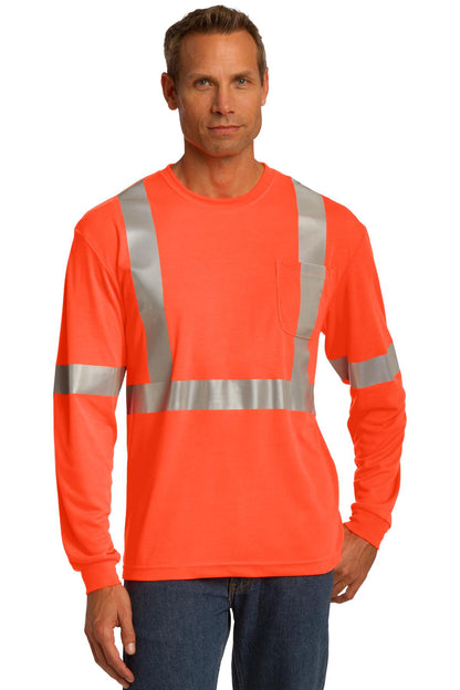 CornerStone® ANSI 107 Class 2 Long Sleeve Safety T-Shirt. CS401LS - DFW Impression