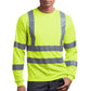 CornerStone® - ANSI 107 Class 3 Long Sleeve Snag-Resistant Reflective T-Shirt. CS409 - DFW Impression