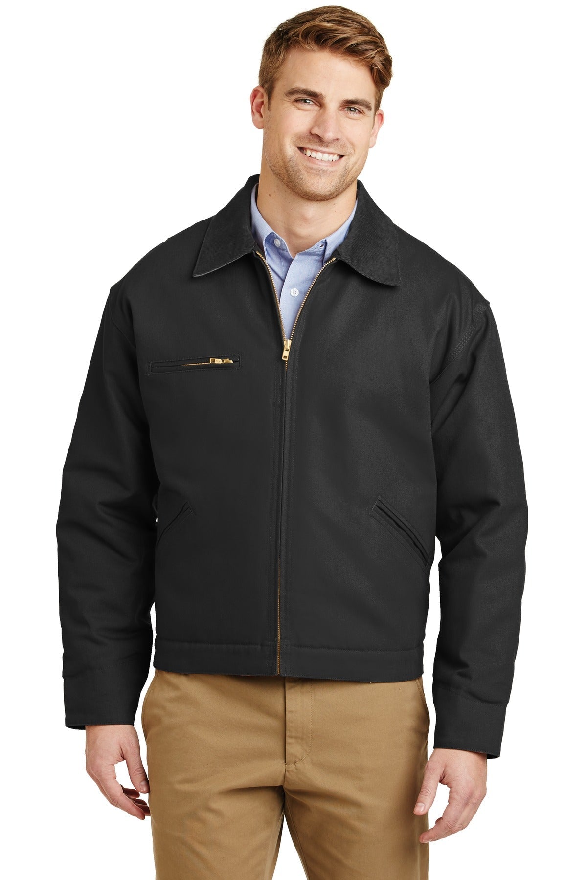 CornerStone® - Duck Cloth Work Jacket. J763 - DFW Impression