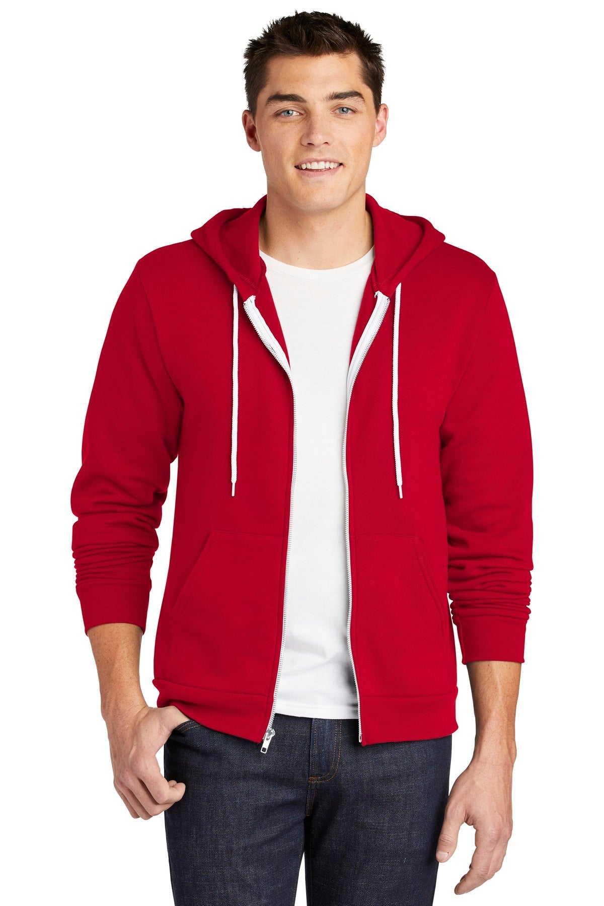 DISCONTINUED American Apparel ® Flex Fleece Zip Hoodie. F497W - DFW Impression