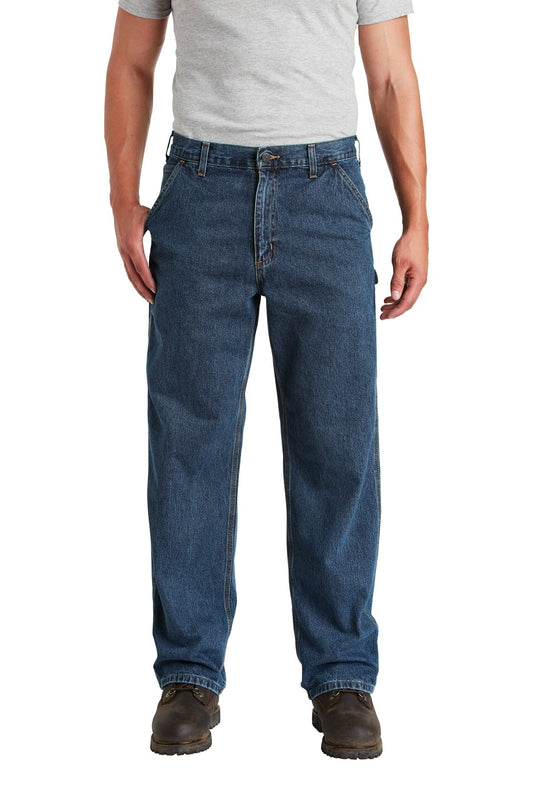 DISCONTINUED Carhartt ® Loose-Fit Work Dungaree . CTB13 [Deepstone] - DFW Impression