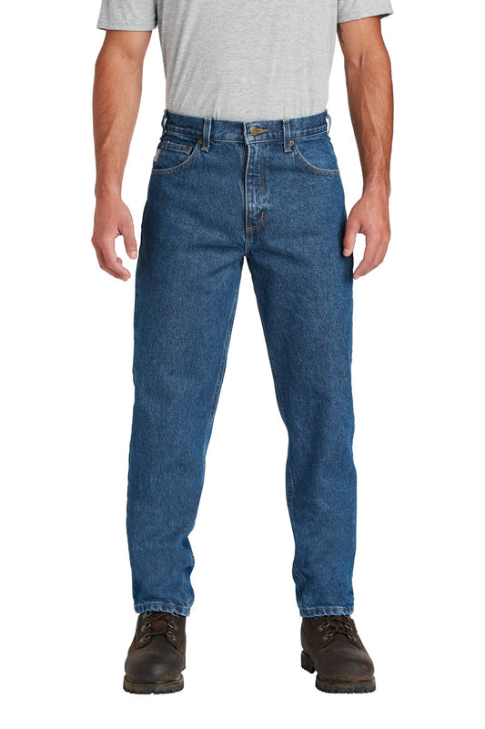 DISCONTINUED Carhartt ® Relaxed-Fit Tapered-Leg Jean . CTB17 [Darkstone] - DFW Impression