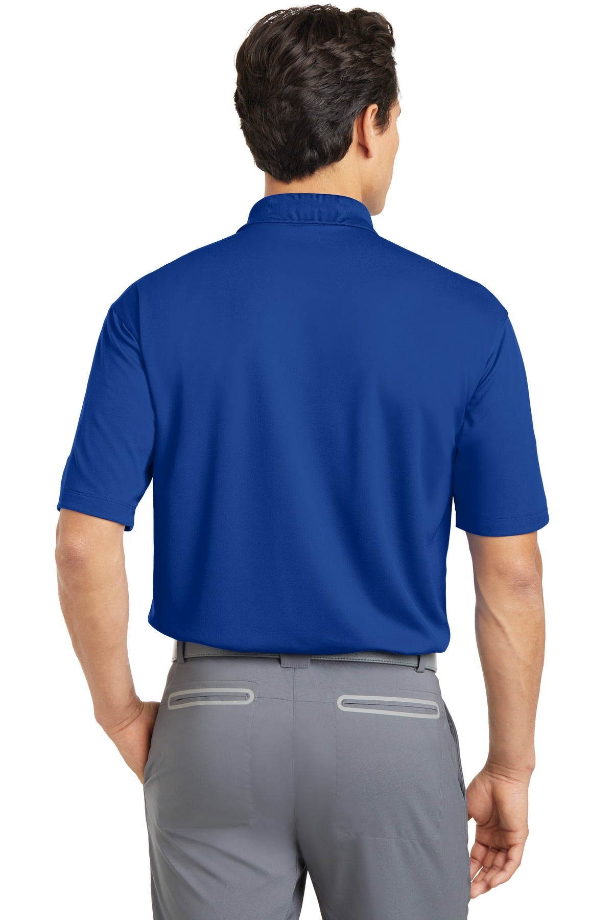 DISCONTINUED Nike Dri-FIT Micro Pique Polo. 363807 [Blue Sapphire] - DFW Impression