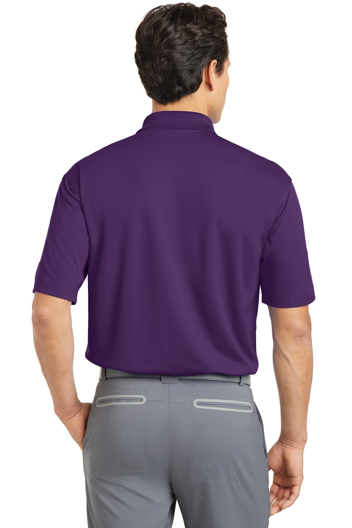 DISCONTINUED Nike Dri-FIT Micro Pique Polo. 363807 [Night Purple] - DFW Impression