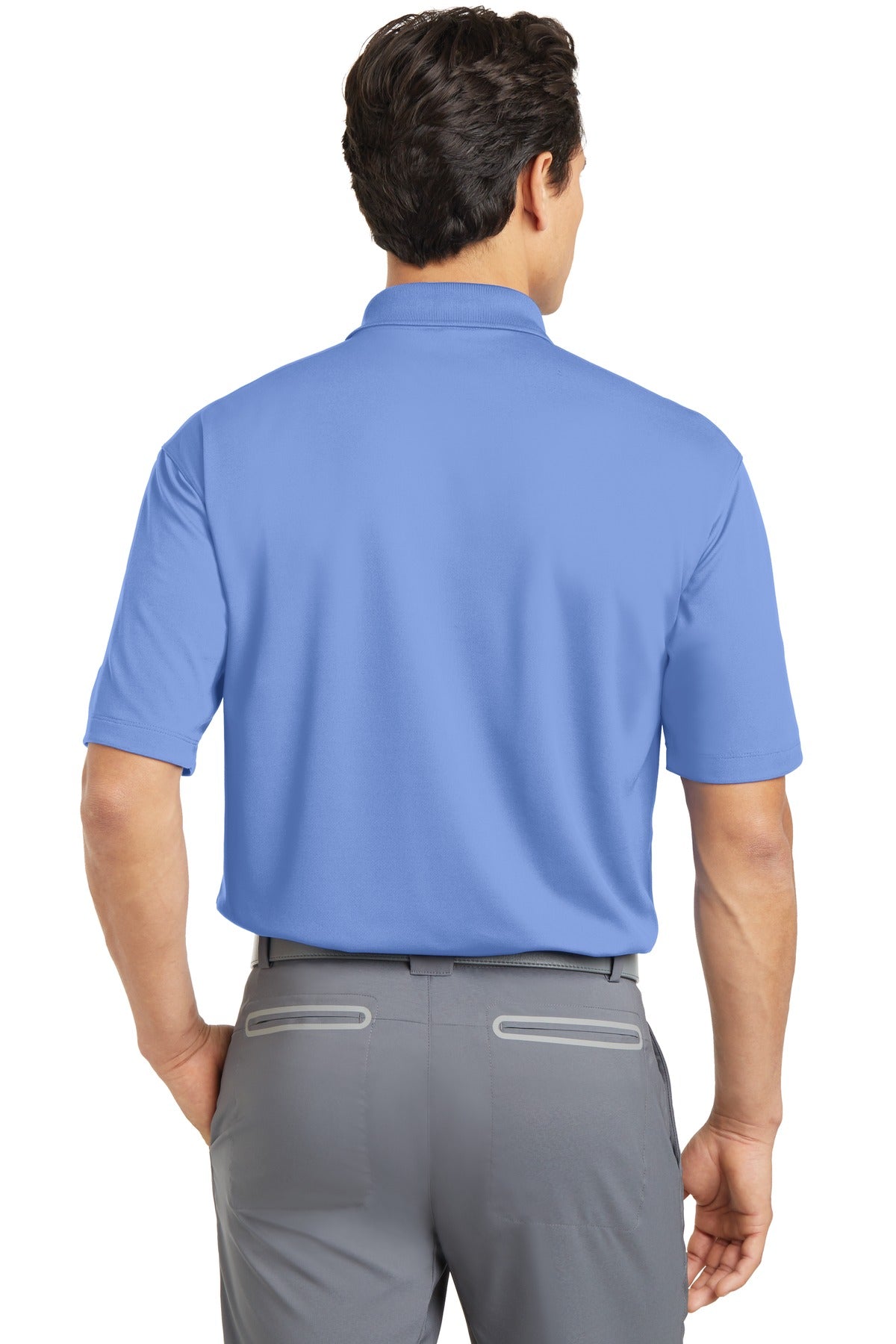 DISCONTINUED Nike Dri-FIT Micro Pique Polo. 363807 [Valor Blue] - DFW Impression