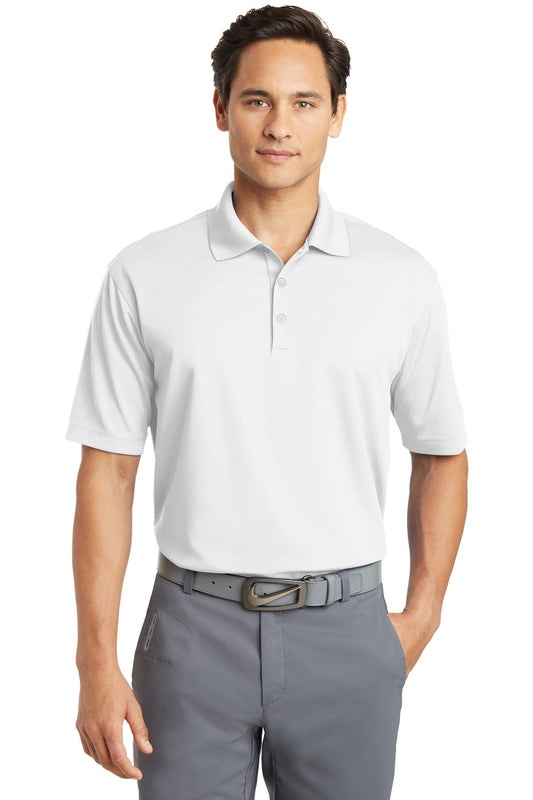 DISCONTINUED Nike Dri-FIT Micro Pique Polo. 363807 [White] - DFW Impression