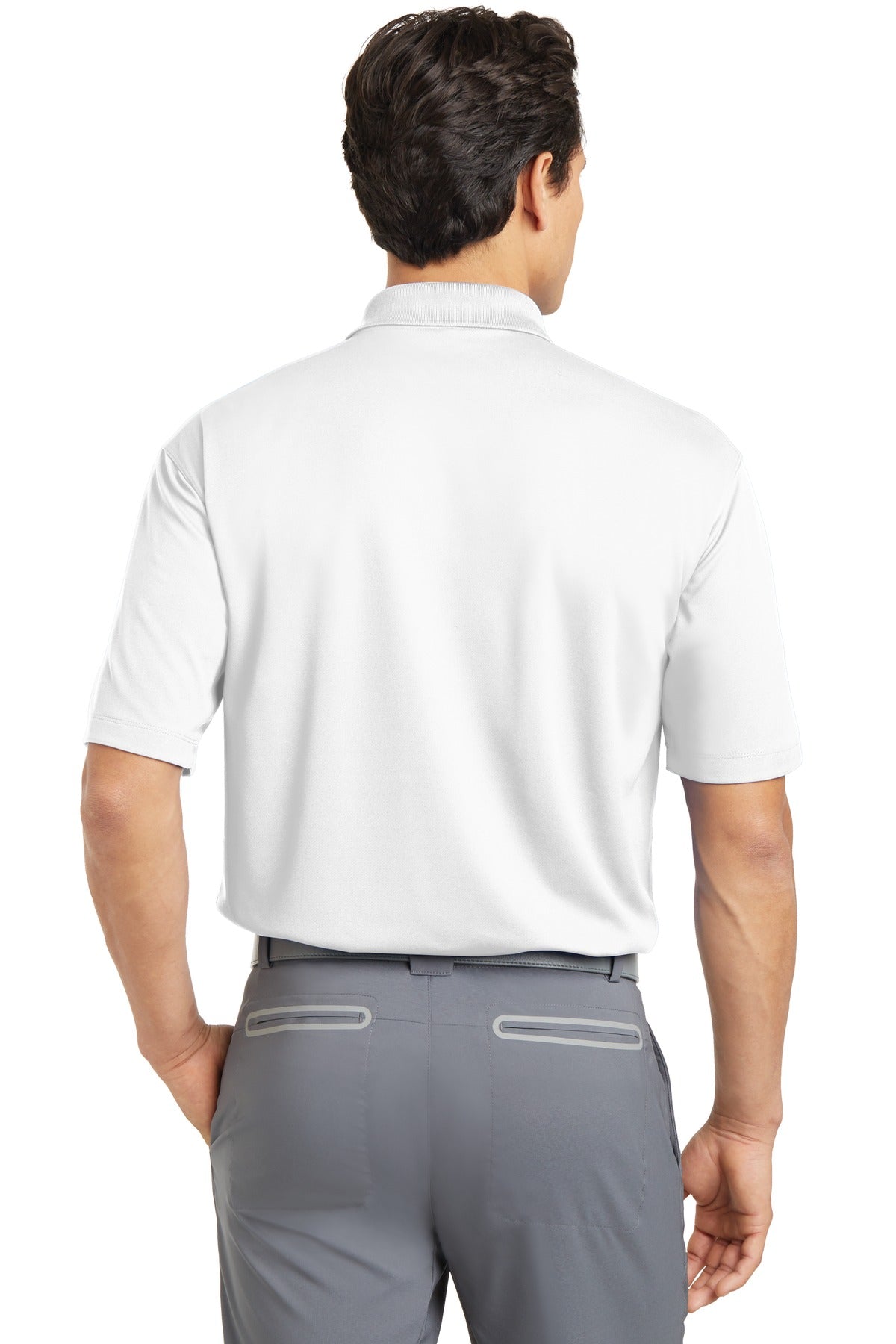 DISCONTINUED Nike Dri-FIT Micro Pique Polo. 363807 [White] - DFW Impression