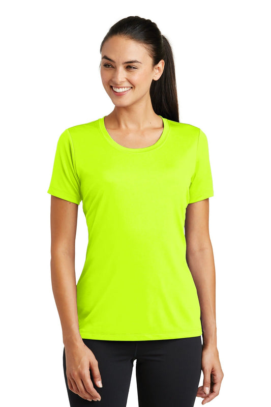 DISCONTINUED Sport-Tek® Ladies PosiCharge® Tough Tee™. LST320 [Neon Yellow] - DFW Impression