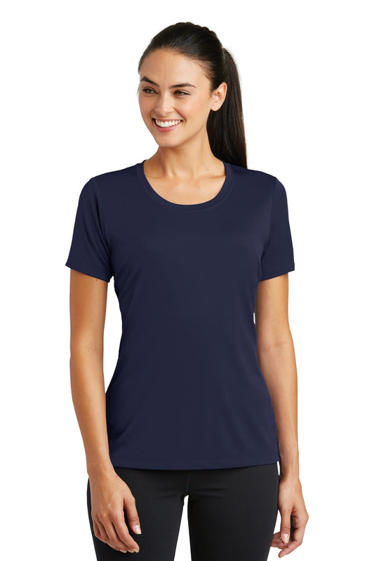 DISCONTINUED Sport-Tek® Ladies PosiCharge® Tough Tee™. LST320 [True Navy] - DFW Impression