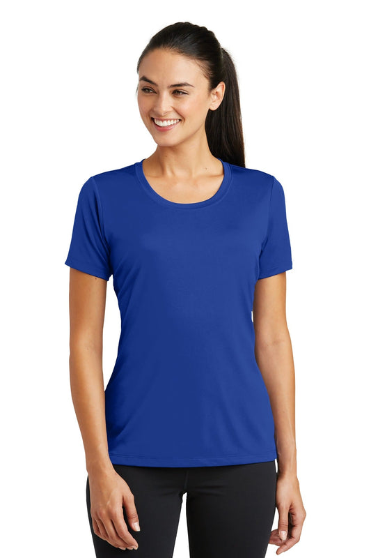 DISCONTINUED Sport-Tek® Ladies PosiCharge® Tough Tee™. LST320 [True Royal] - DFW Impression