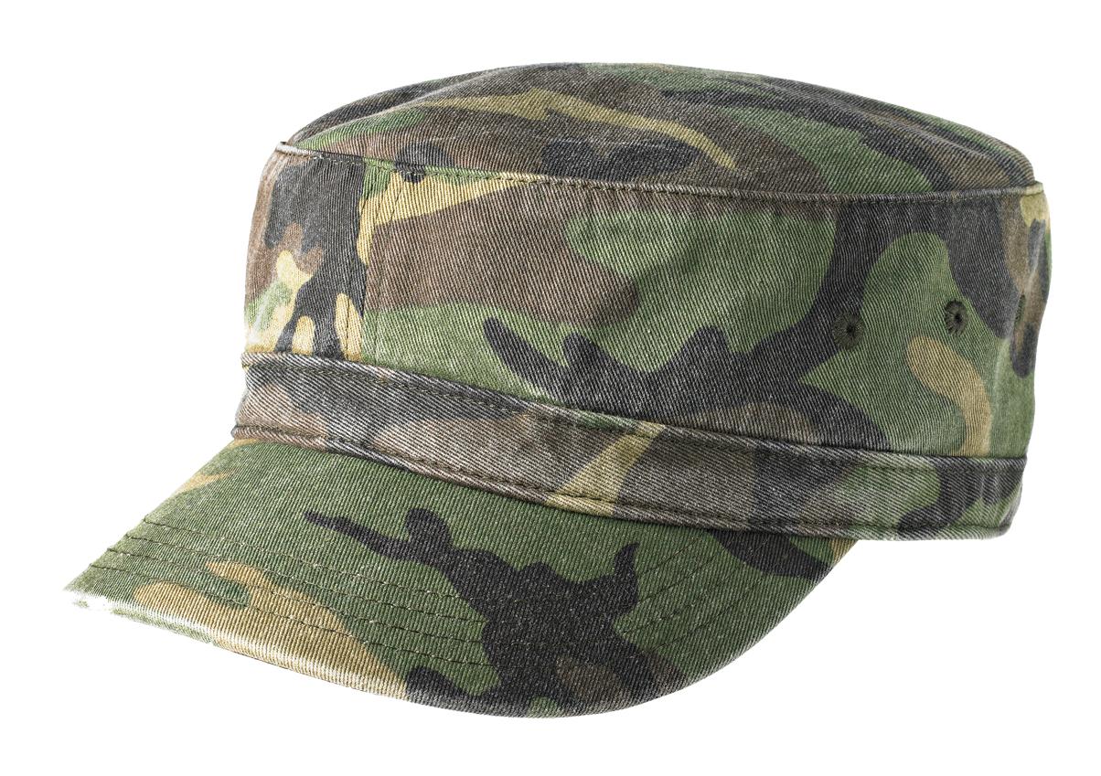 District® Distressed Military Hat. DT605 - DFW Impression