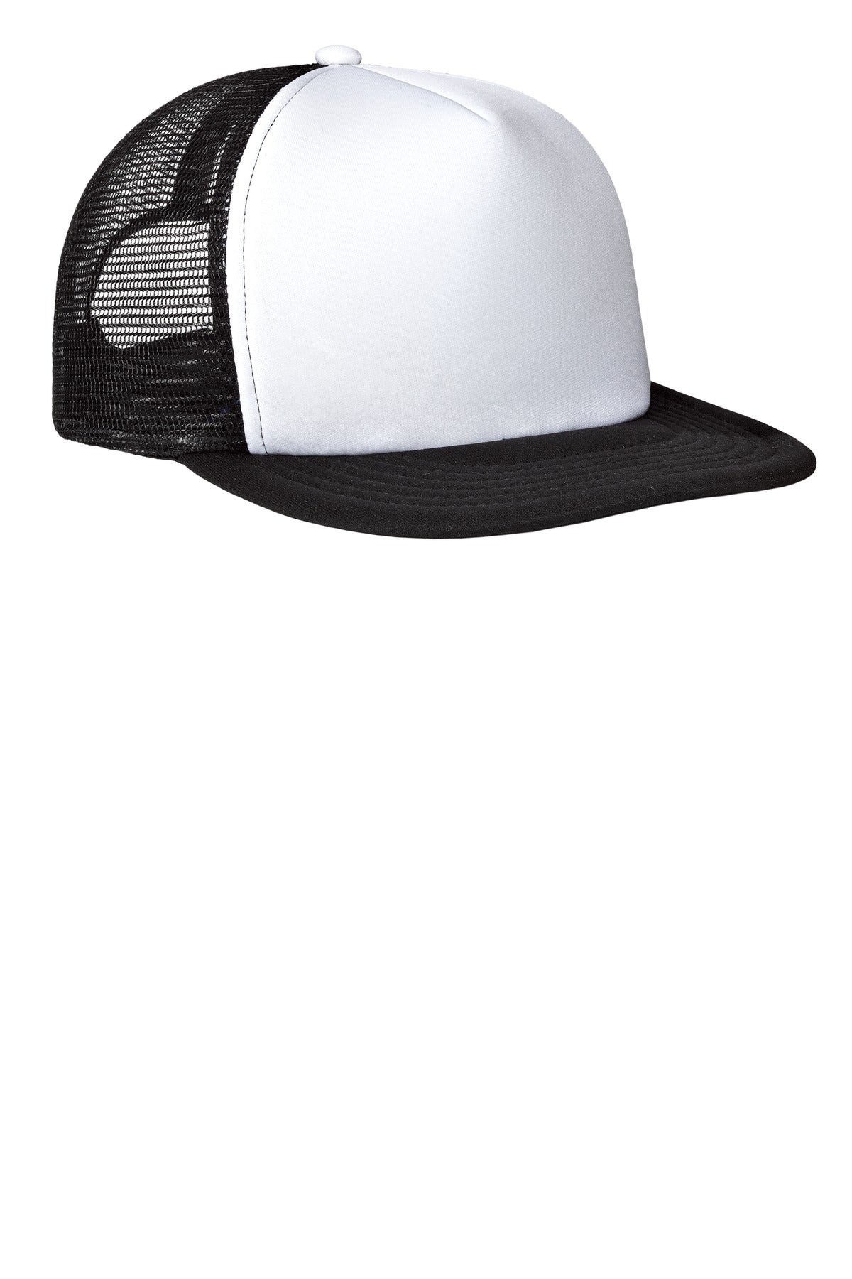 District® Flat Bill Snapback Trucker Cap. DT624 - DFW Impression