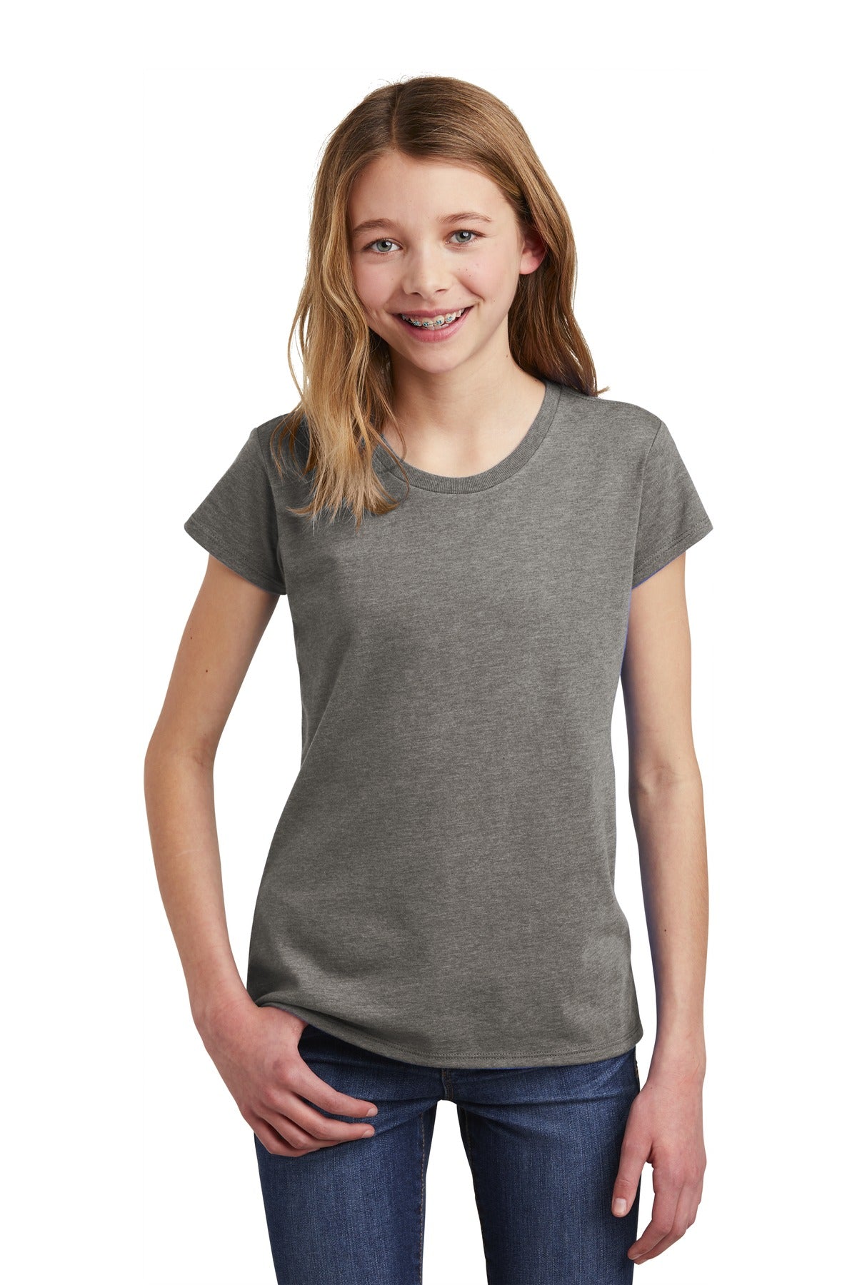 District ® Girls Very Important Tee ® .DT6001YG - DFW Impression