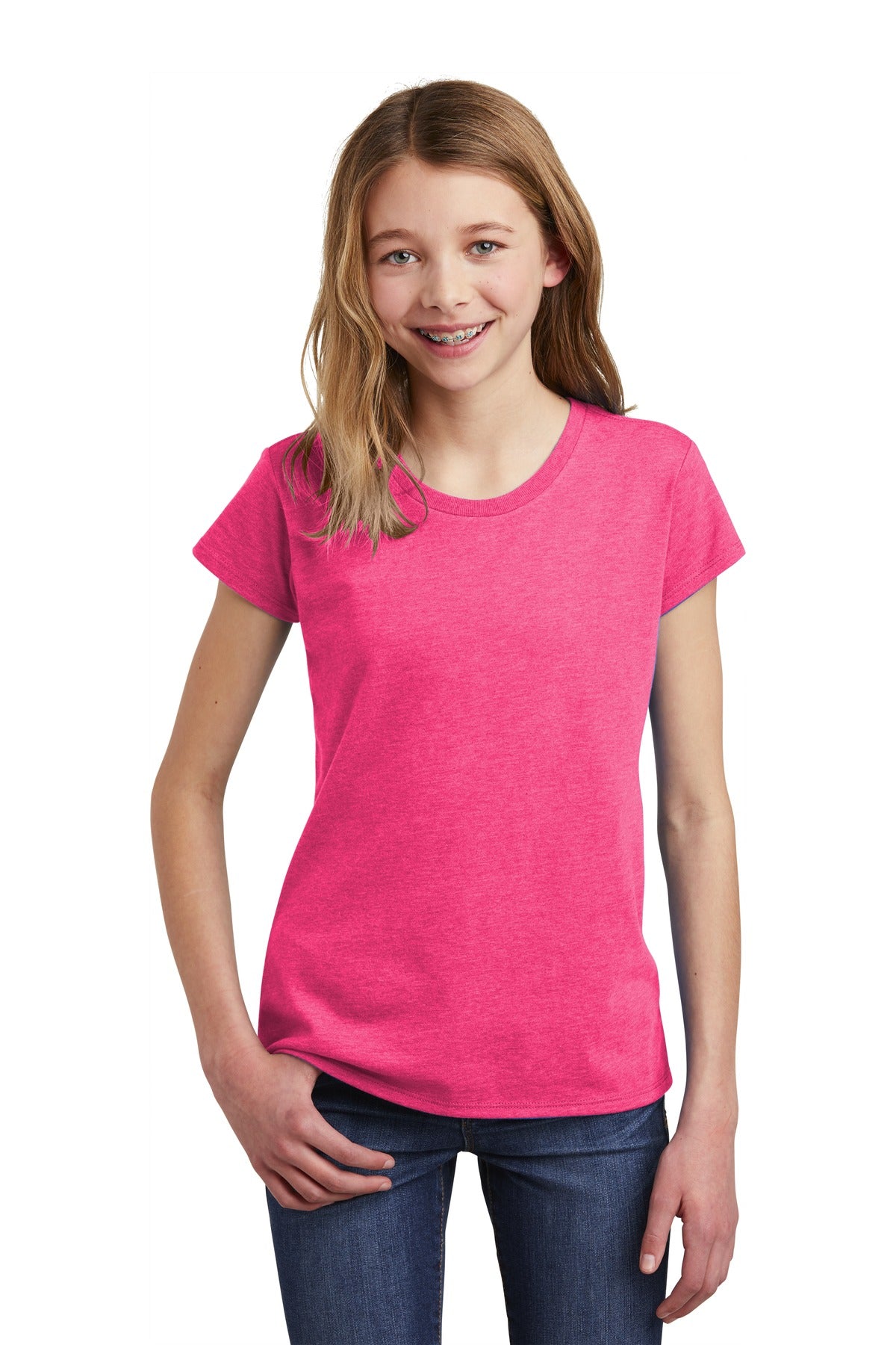 District ® Girls Very Important Tee ® .DT6001YG - DFW Impression