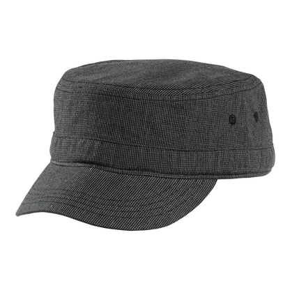 District® Houndstooth Military Hat DT619 - DFW Impression