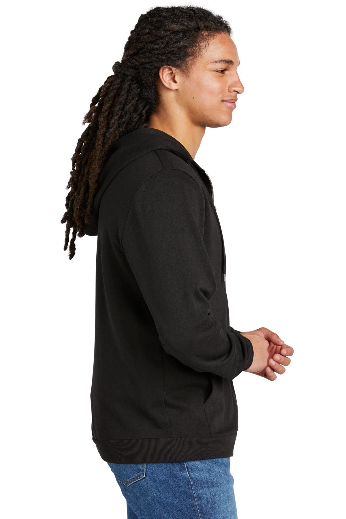 District® Perfect Tri® Fleece Full-Zip Hoodie DT1302 - DFW Impression