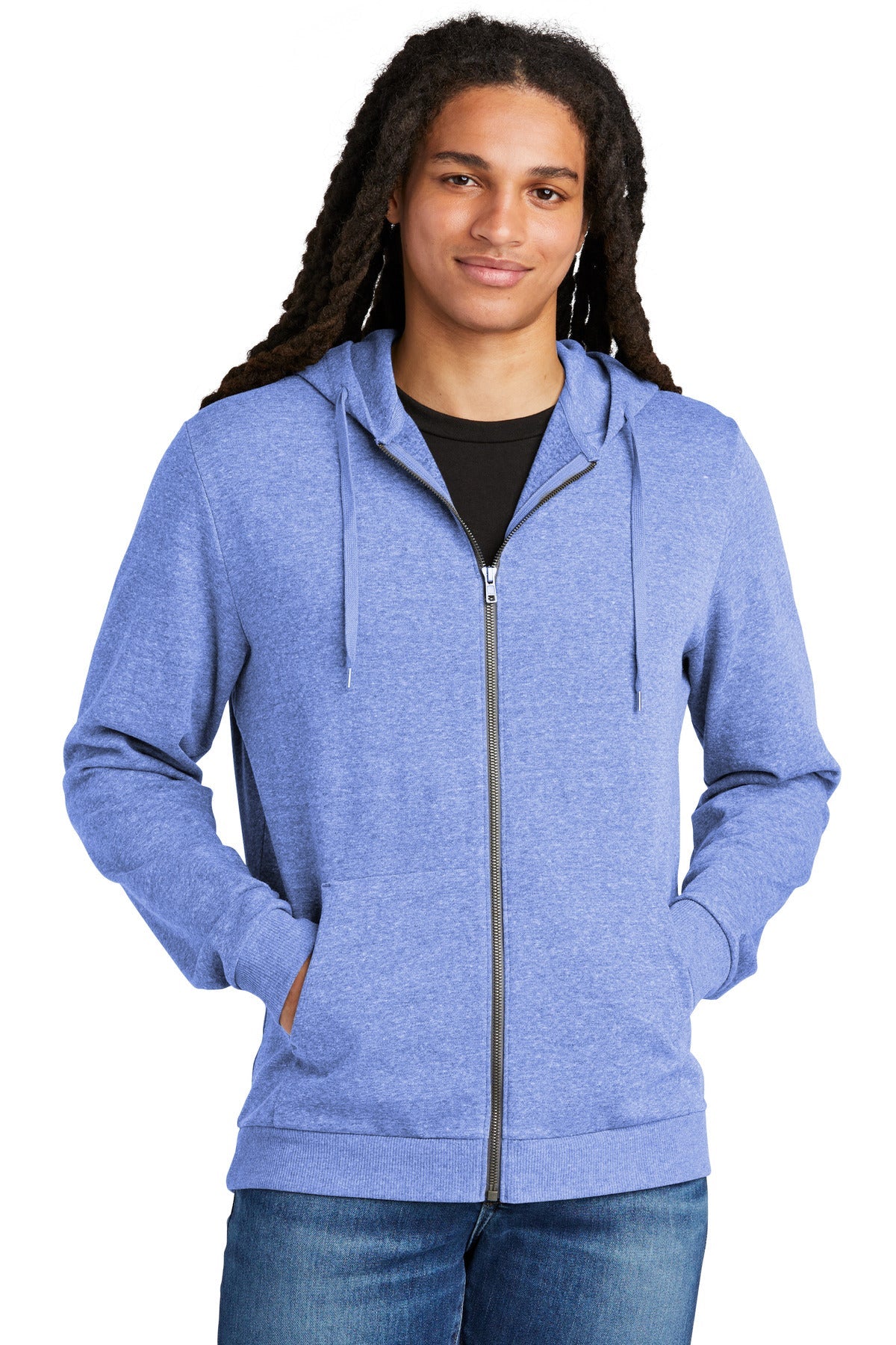 District® Perfect Tri® Fleece Full-Zip Hoodie DT1302 - DFW Impression