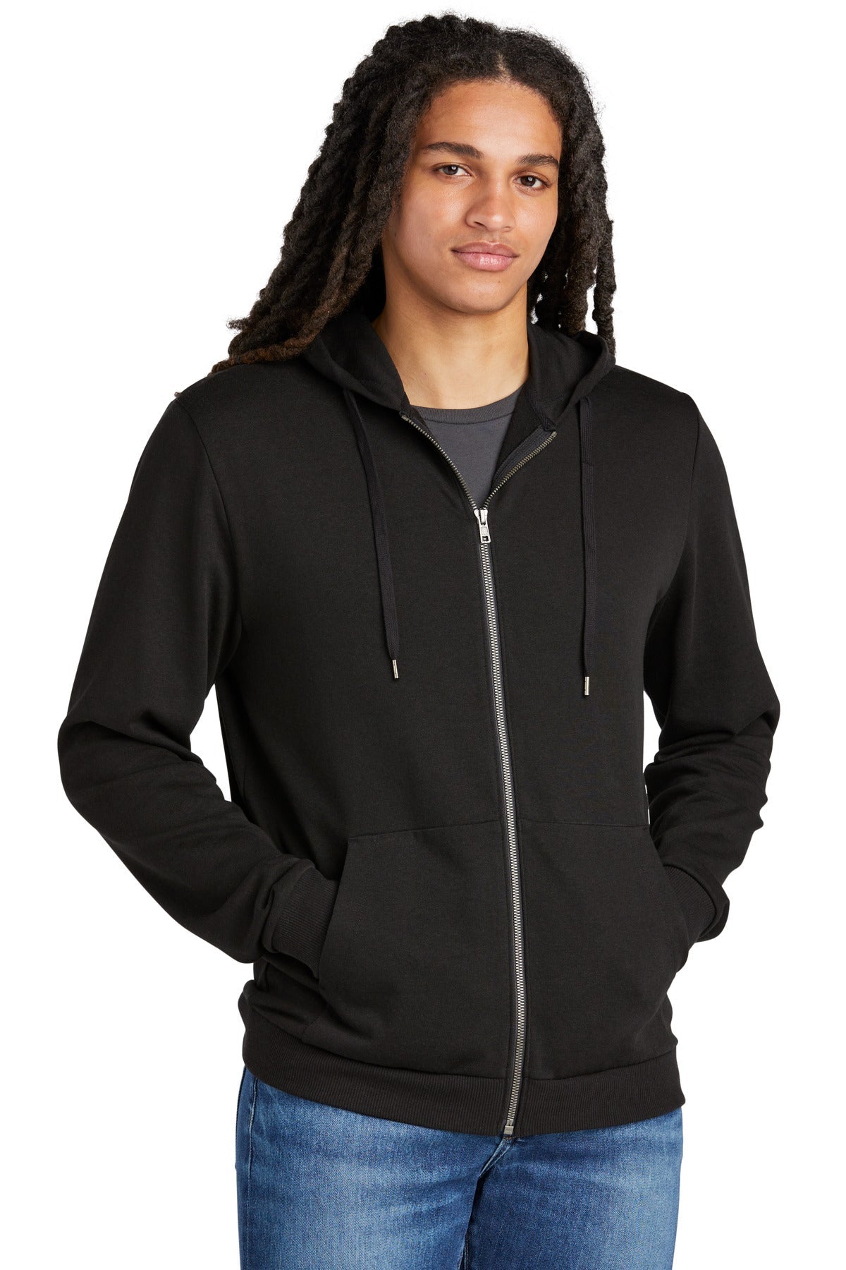 District® Perfect Tri® Fleece Full-Zip Hoodie DT1302 - DFW Impression