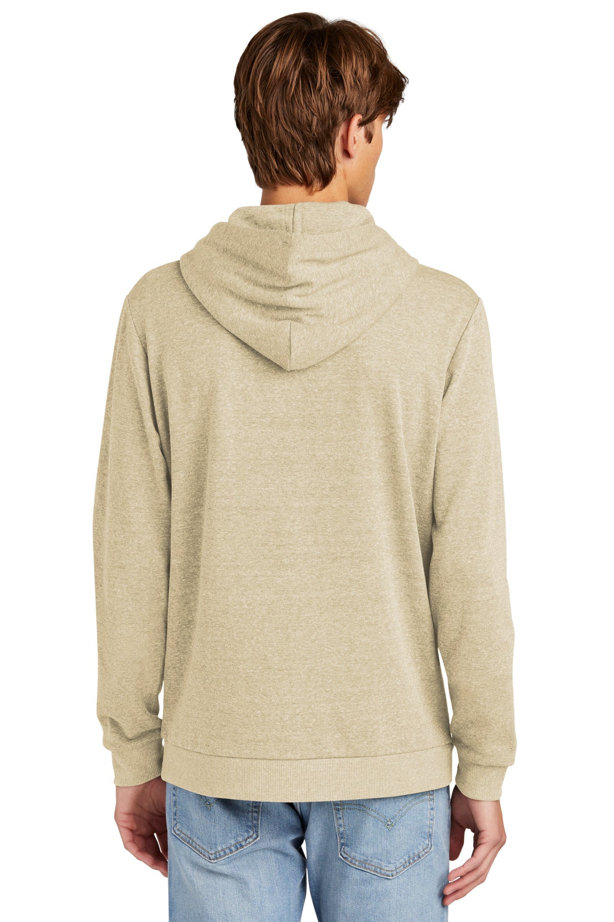 District® Perfect Tri® Fleece Pullover Hoodie DT1300 [Desert Tan Heather] - DFW Impression