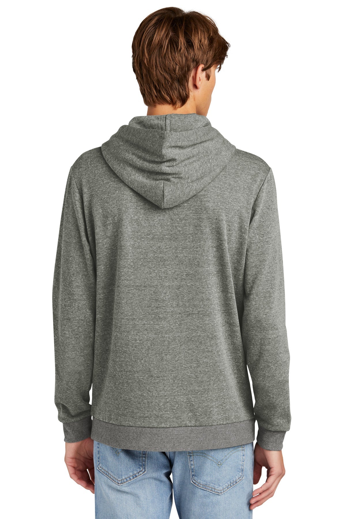 District® Perfect Tri® Fleece Pullover Hoodie DT1300 [Heathered Charcoal] - DFW Impression