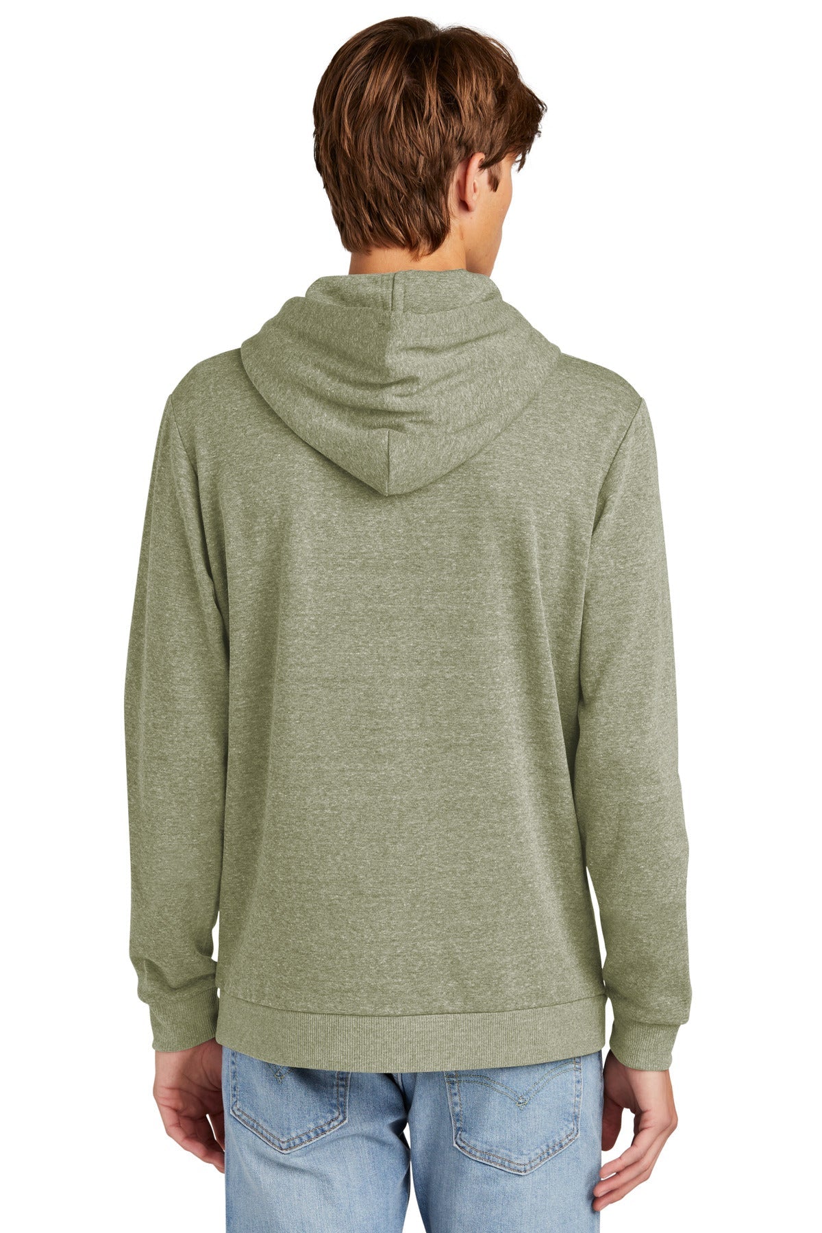 District® Perfect Tri® Fleece Pullover Hoodie DT1300 [Military Green Frost] - DFW Impression