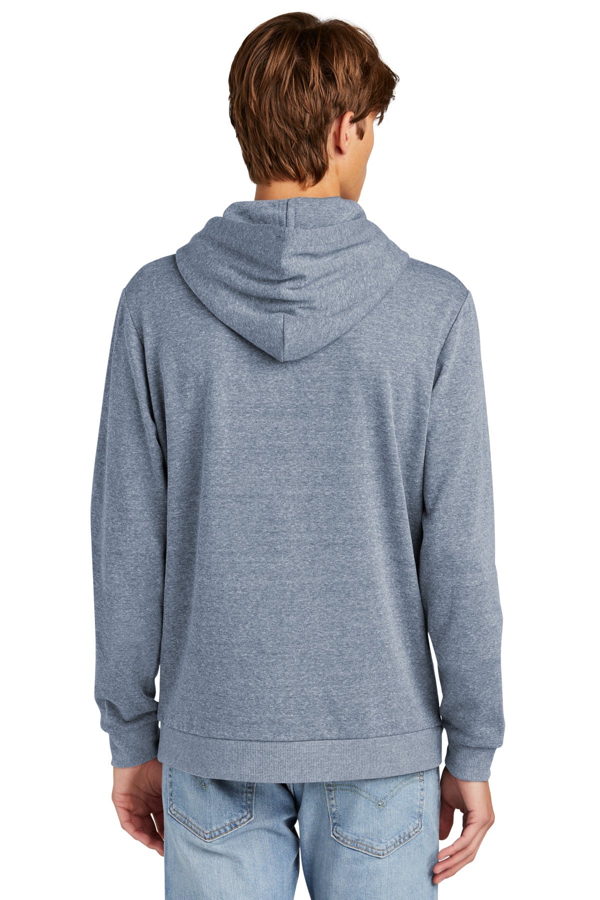 District® Perfect Tri® Fleece Pullover Hoodie DT1300 [Navy Frost] - DFW Impression