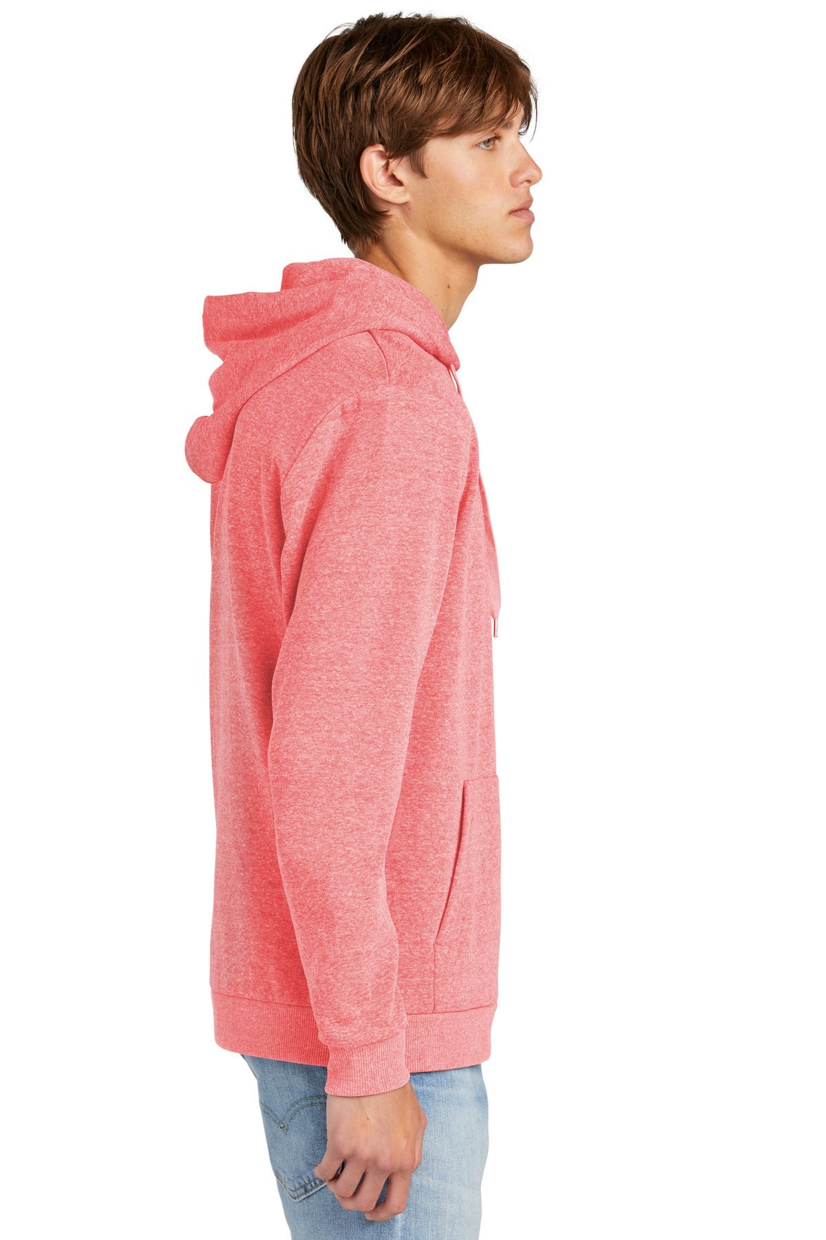 District® Perfect Tri® Fleece Pullover Hoodie DT1300 [Red Frost] - DFW Impression