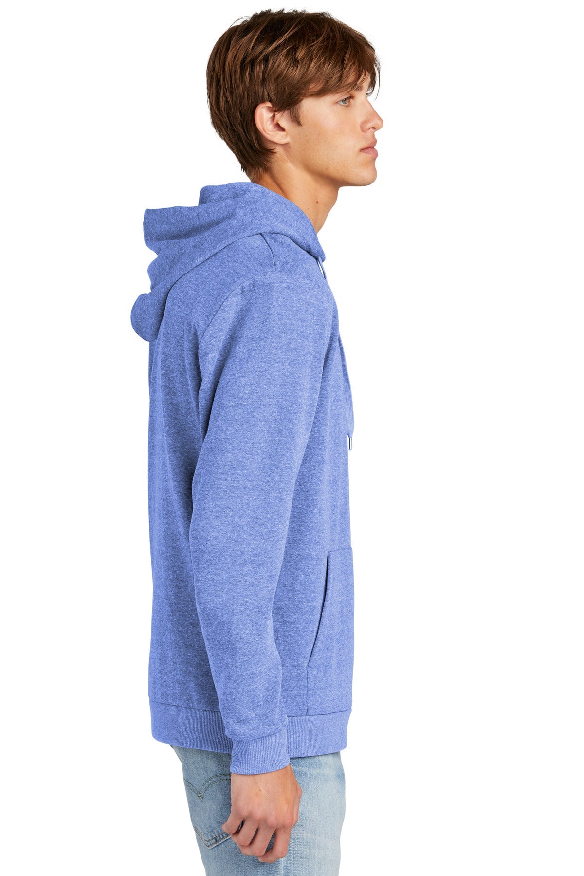 District® Perfect Tri® Fleece Pullover Hoodie DT1300 [Royal Frost] - DFW Impression