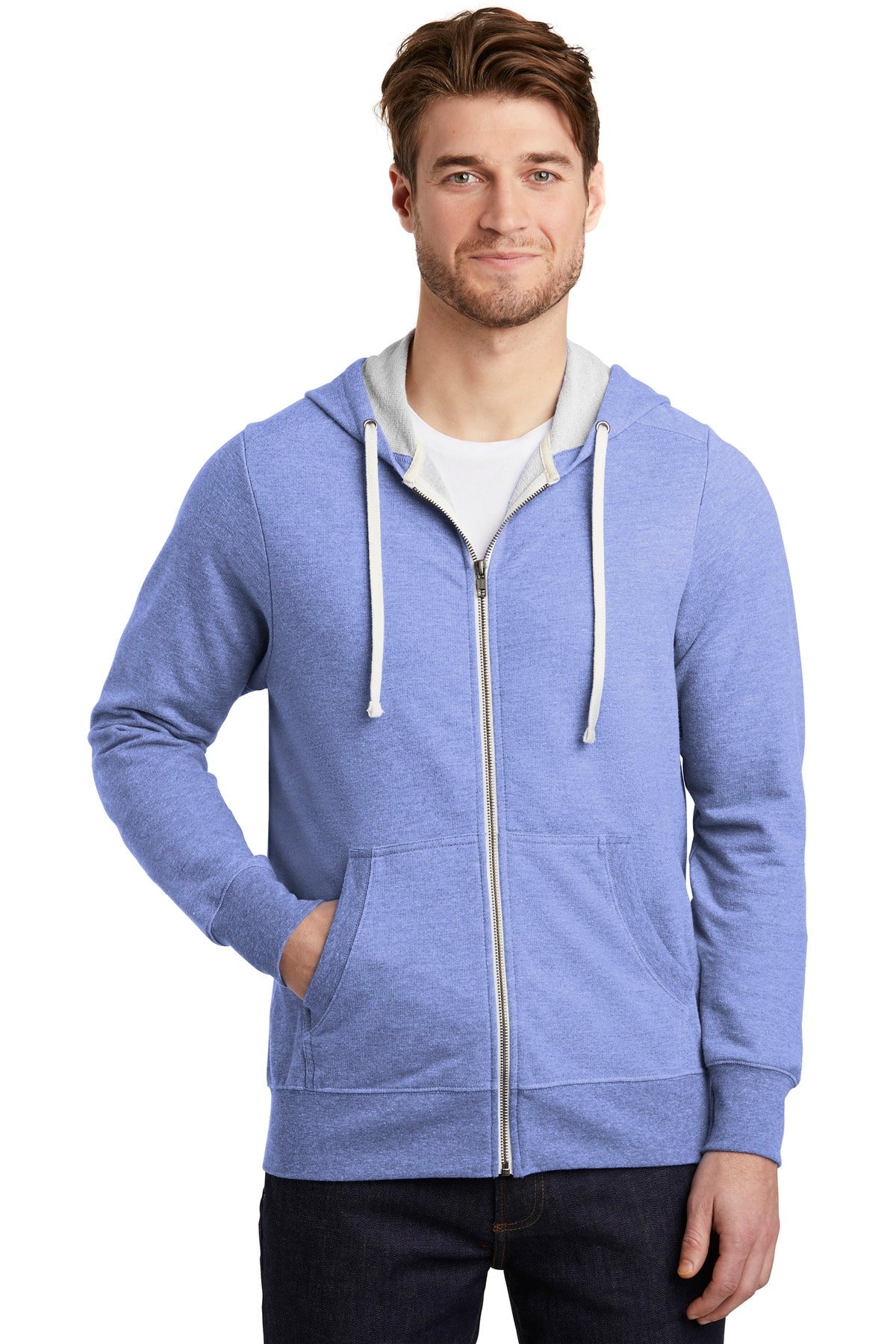 District ® Perfect Tri ® French Terry Full-Zip Hoodie. DT356 - DFW Impression