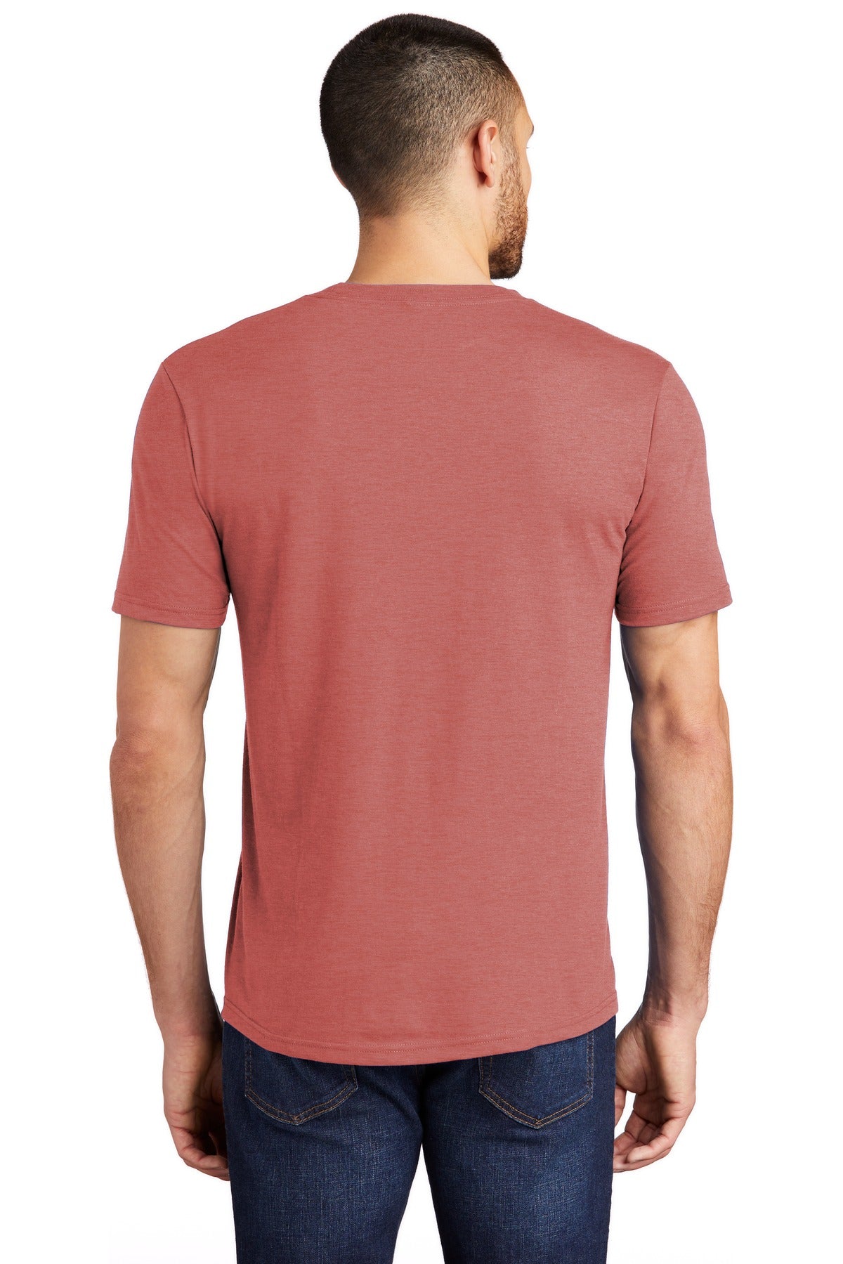 District ® Perfect Tri®Tee. DM130 [Blush Frost] - DFW Impression