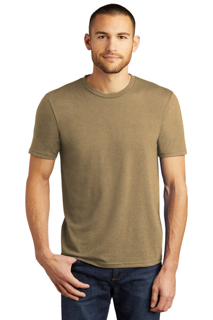 District ® Perfect Tri®Tee. DM130 [Coyote Brown Heather] - DFW Impression