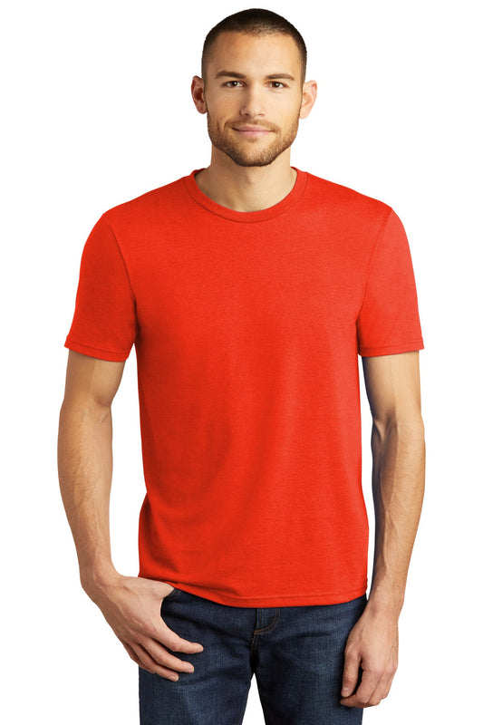 District ® Perfect Tri®Tee. DM130 [Deep Orange Heather] - DFW Impression