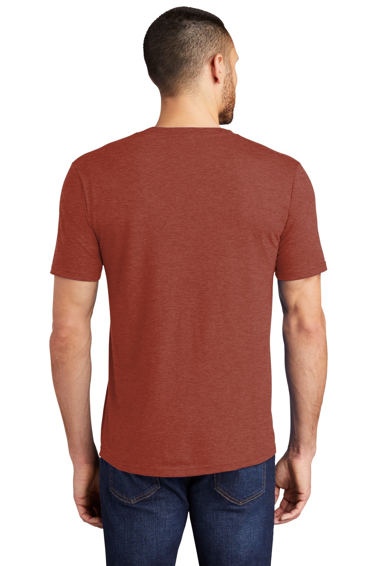 District ® Perfect Tri®Tee. DM130 [Heathered Russet] - DFW Impression