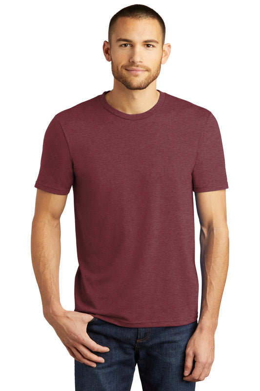 District ® Perfect Tri®Tee. DM130 [Maroon Frost] - DFW Impression