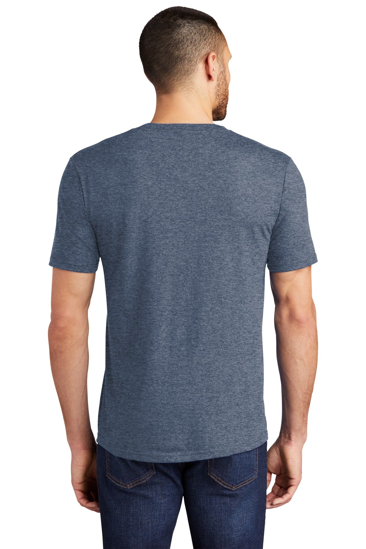 District ® Perfect Tri®Tee. DM130 [Navy Frost] - DFW Impression