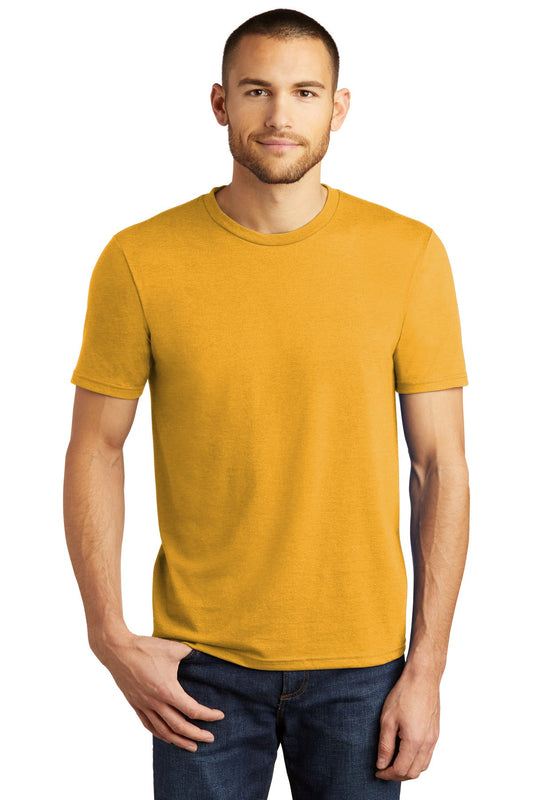 District ® Perfect Tri®Tee. DM130 [Ochre Yellow Heather] - DFW Impression